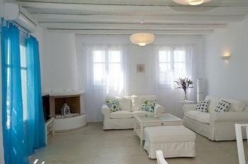Myconian Princess Luxury Villas Kalafatis Bagian luar foto