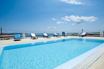 Myconian Princess Luxury Villas Kalafatis Bagian luar foto